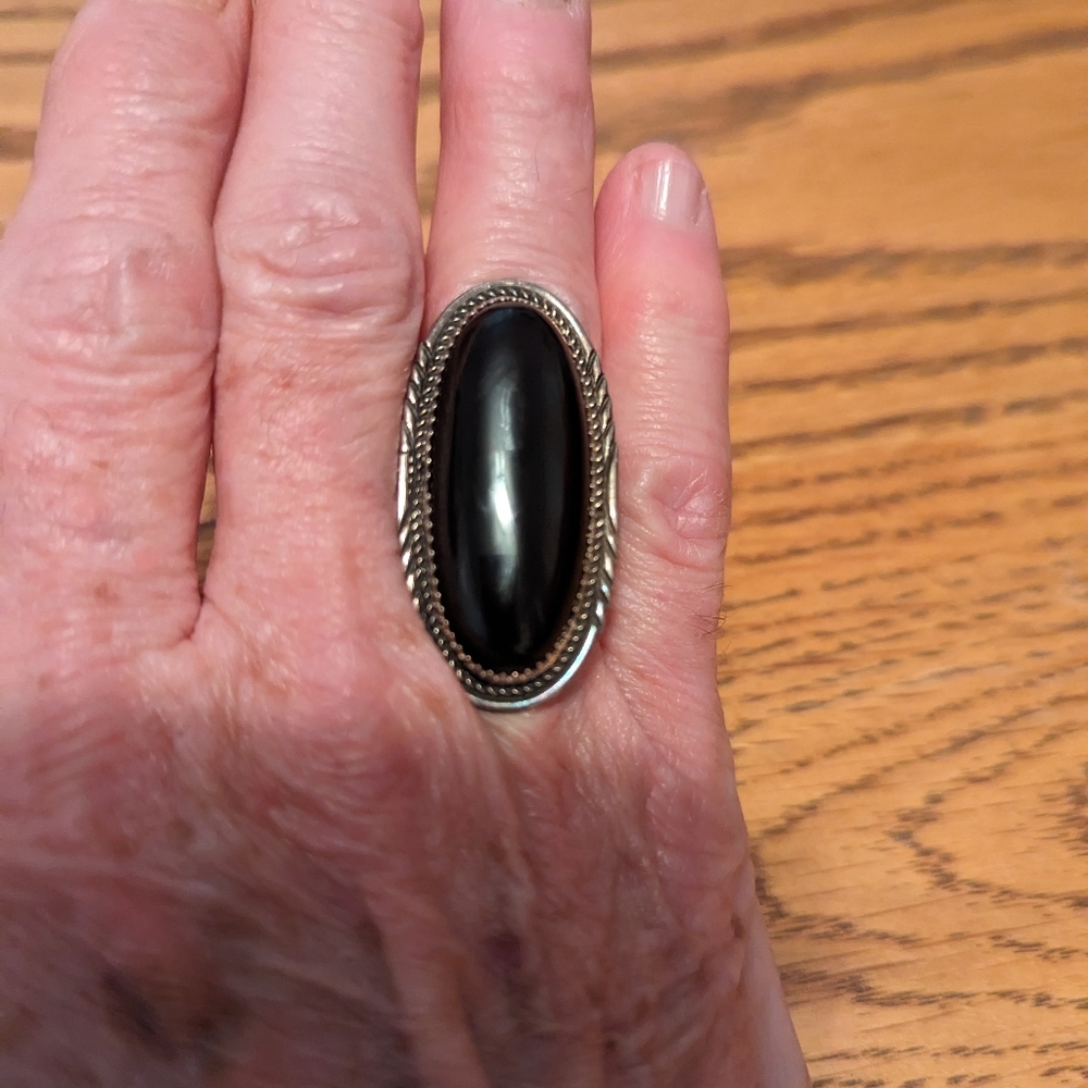Vintage Helen Long Navajo Ring